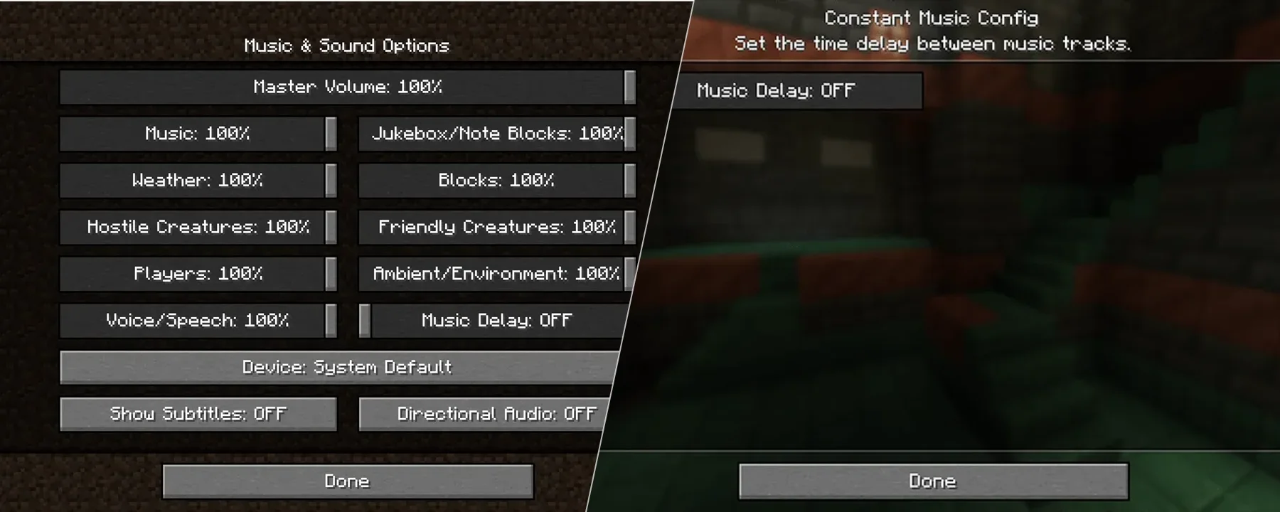 Constant Music — Constant Music screenshots 1–2