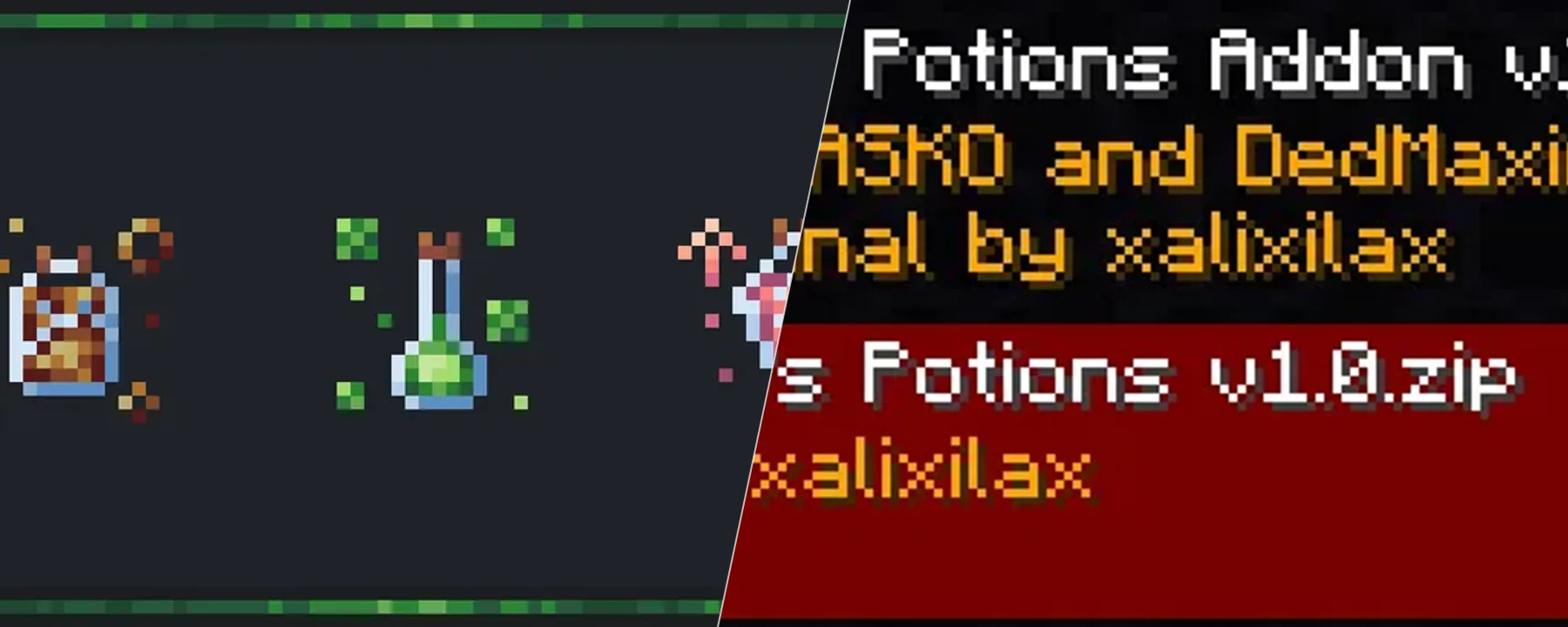 xali's Potions - Addon — xali's Potions - Addon screenshots 1–2
