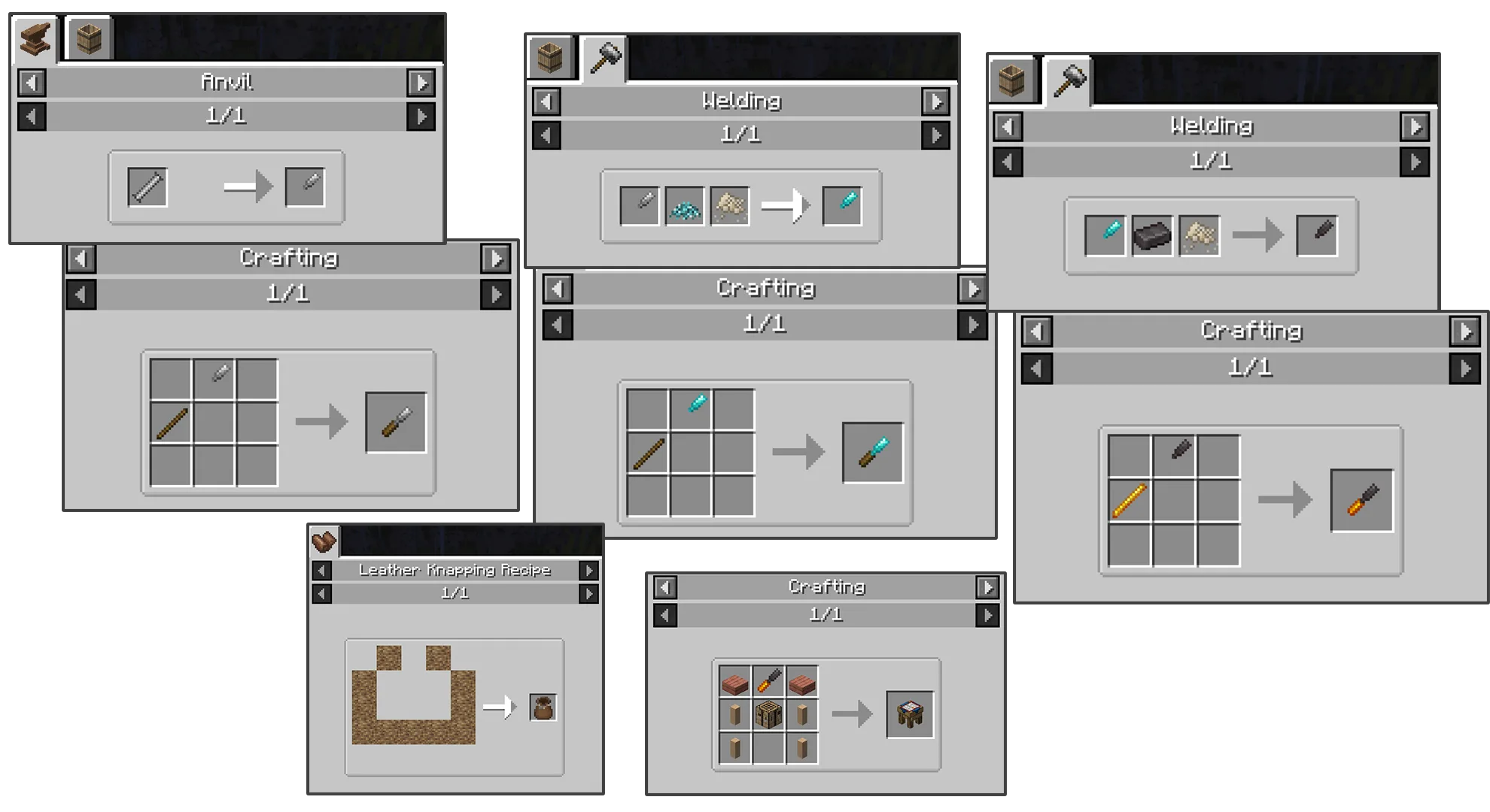 Chisels & Bits for TFC — multi