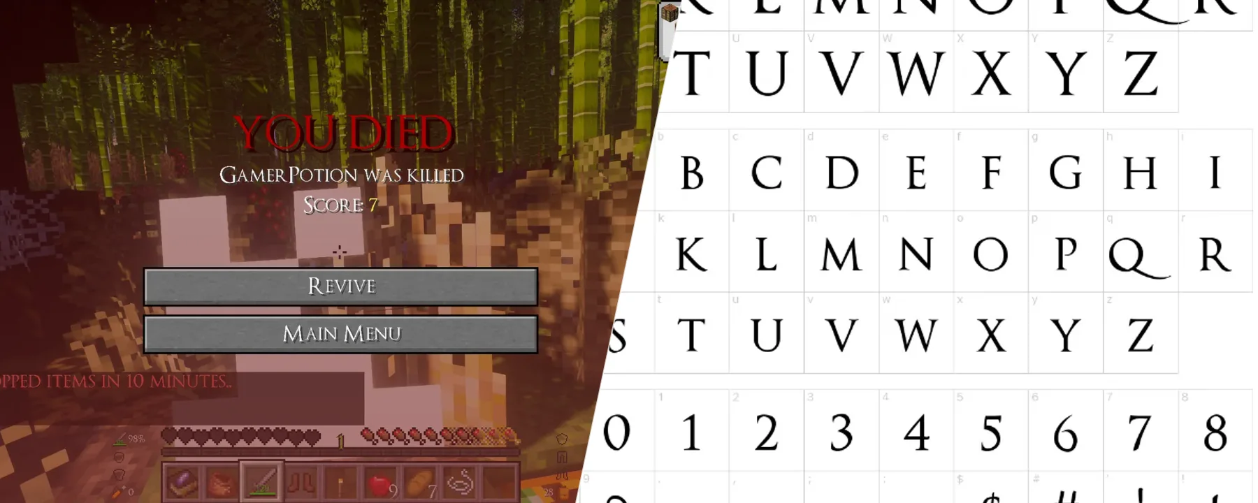 Souls RPG Font — Souls RPG Font screenshots 1–2