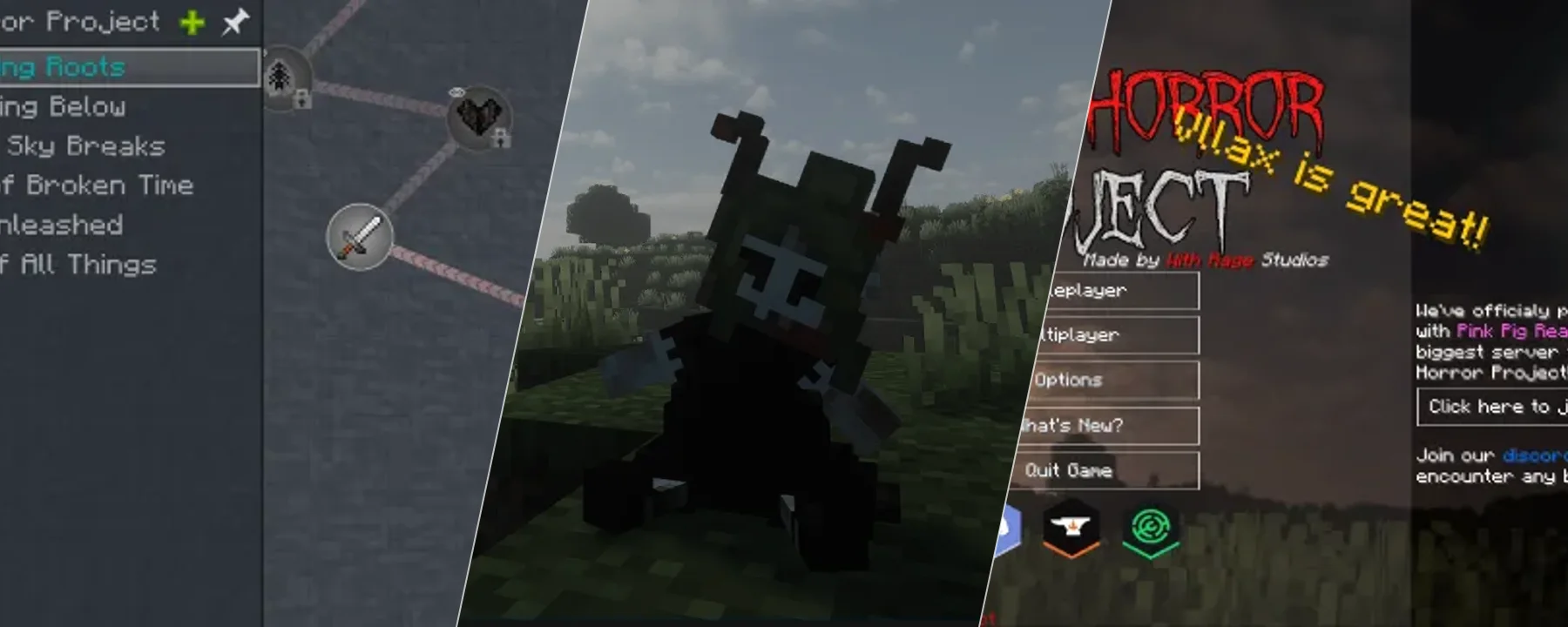 Cave Horror Project 1 - Best Horror Modpack with Quests! — Cave Horror Project 1 - Best Horror Modpack with Quests! screenshots 4–6