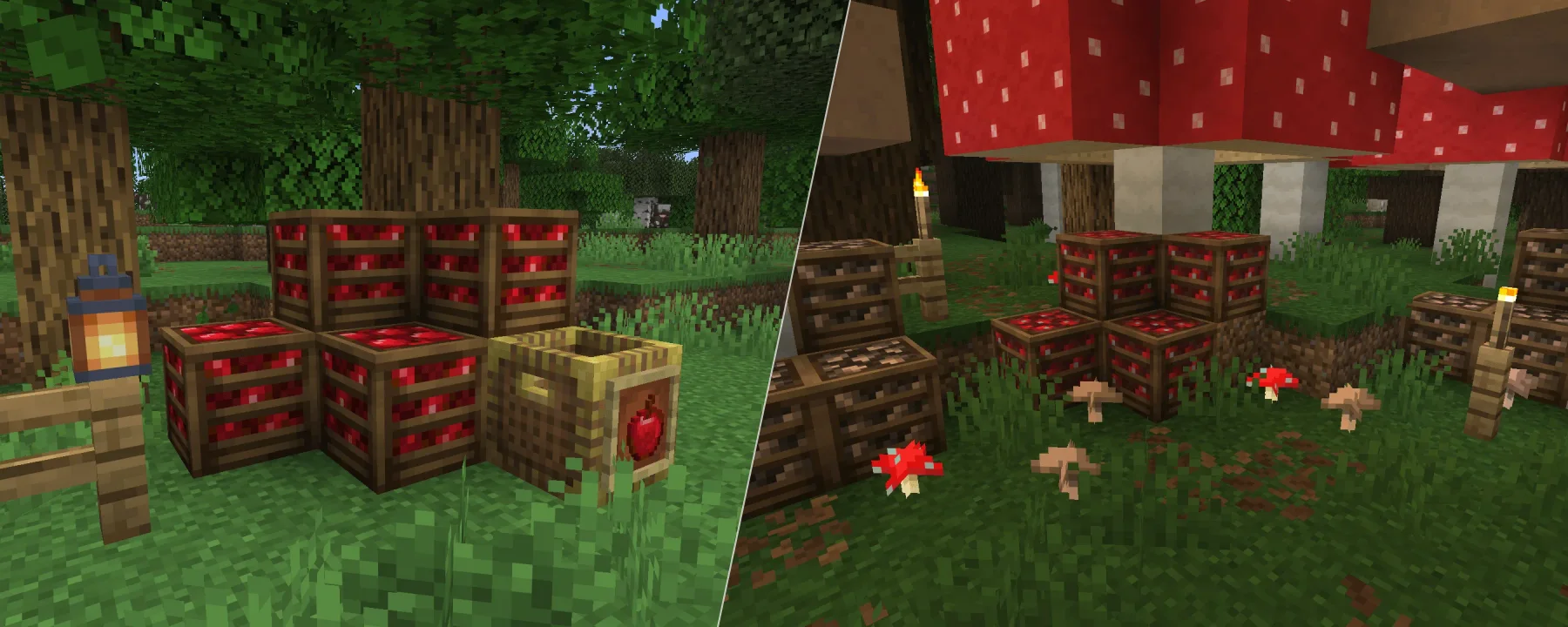 Crate Delight (Forge & Neoforge) — Crate Delight (Forge & Neoforge) screenshots 1–2
