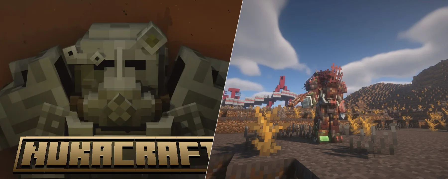 NukaCraft: Fallout Mod — NukaCraft: Fallout Mod screenshots 1–2