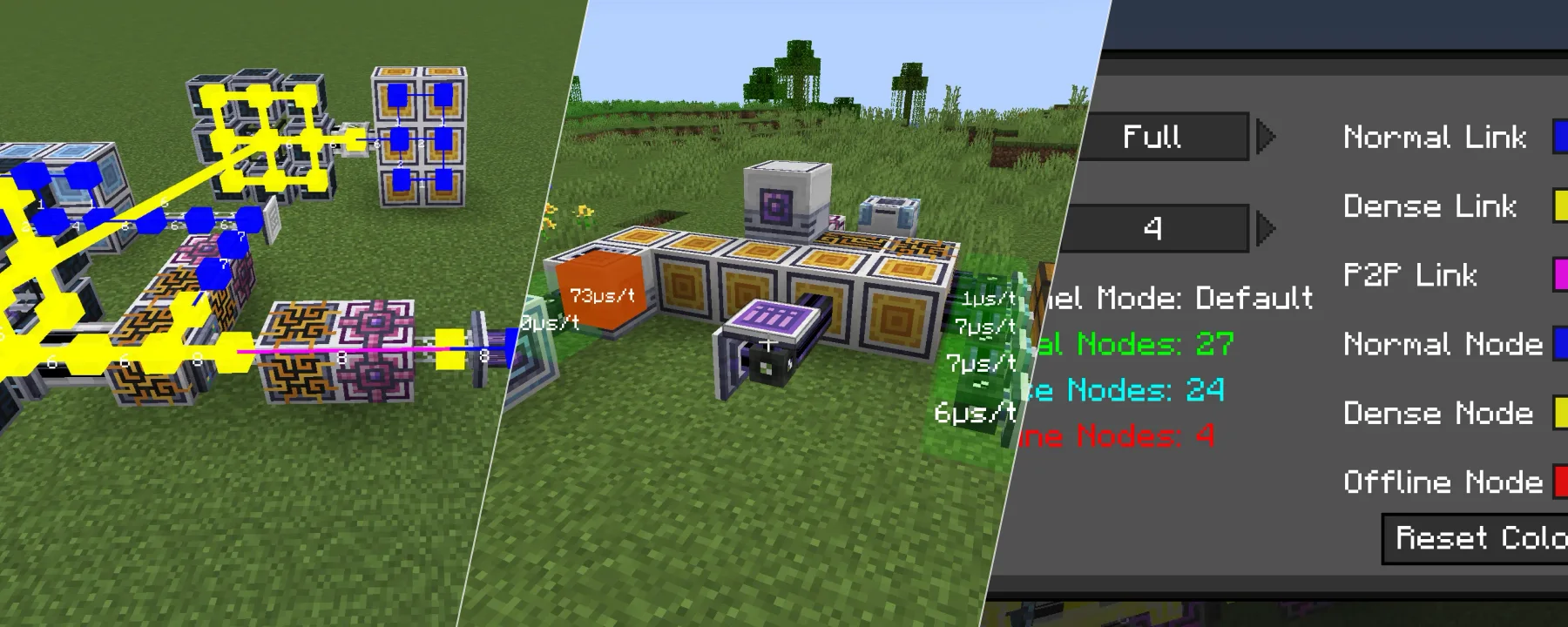 AE2 Network Analyser — AE2 Network Analyser screenshots 1–3