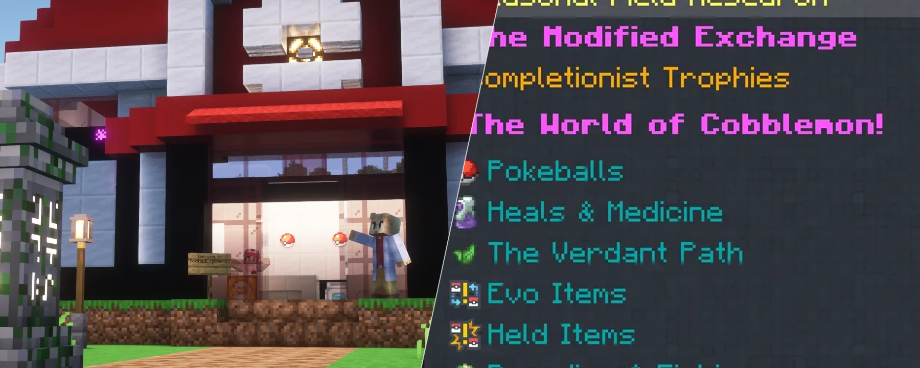 [MODIFIED] Cobblemon: Essentials — [MODIFIED] Cobblemon: Essentials screenshots 1–2