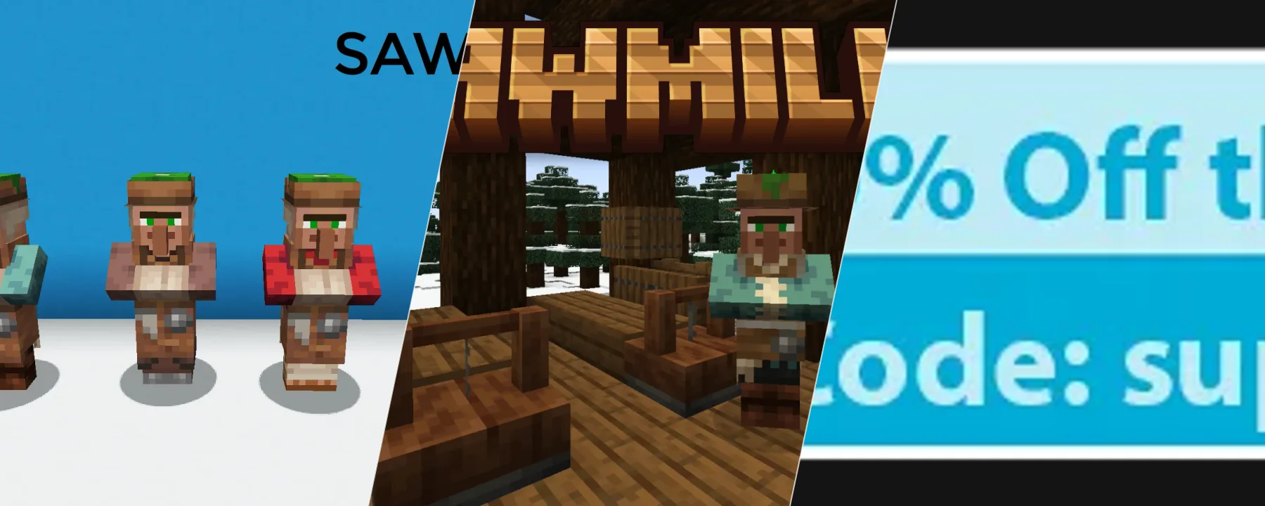 Sawmill — Sawmill screenshots 1–3