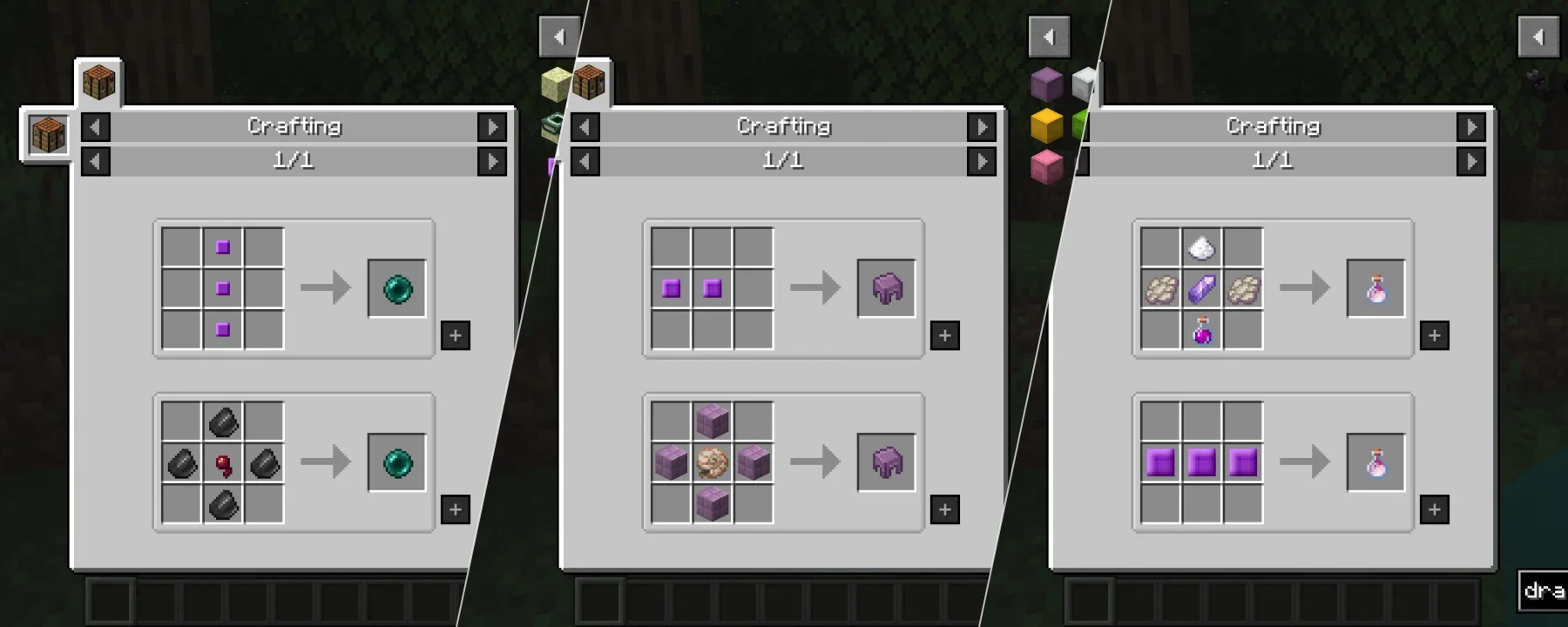Mob Drops Recipes [End] — Mob Drops Recipes [End] screenshots 1–3