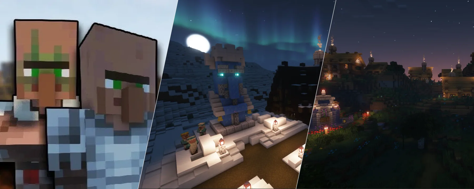 Villager VS pillagers: the war — Villager VS pillagers: the war screenshots 1–3