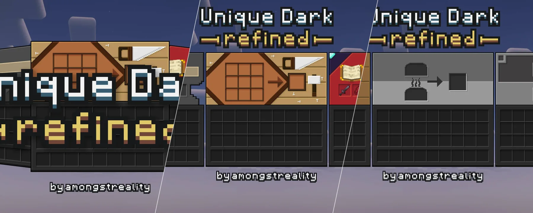 Unique Dark Refined — Unique Dark Refined screenshots 1–3