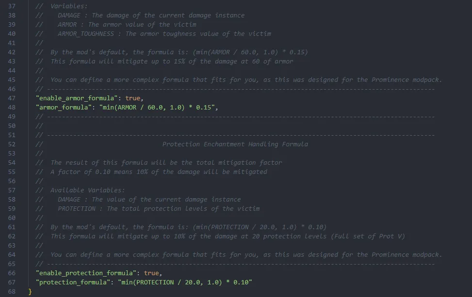 Protection Balancer (Modpack Utils Series) — Protection Balancer (Modpack Utils Series) screenshot