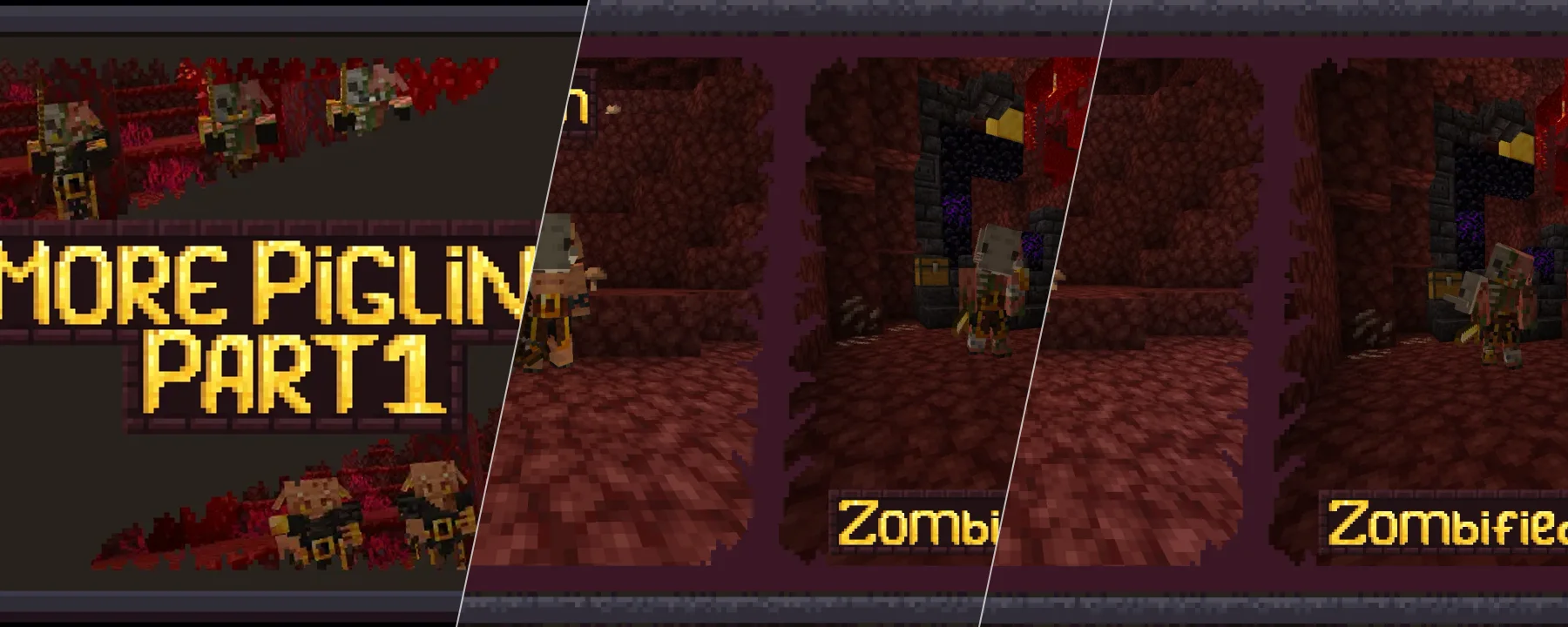 More Piglins with Fresh Animation — More Piglins with Fresh Animation screenshots 1–3