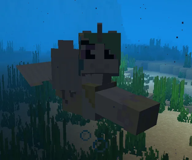 Basic Mine Little Pony — celestia sea pony swimming