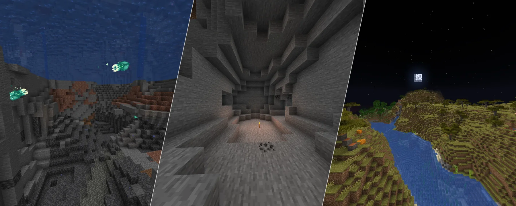 Night Visions Shaders [Java] — Night Visions Shaders [Java] screenshots 1–3