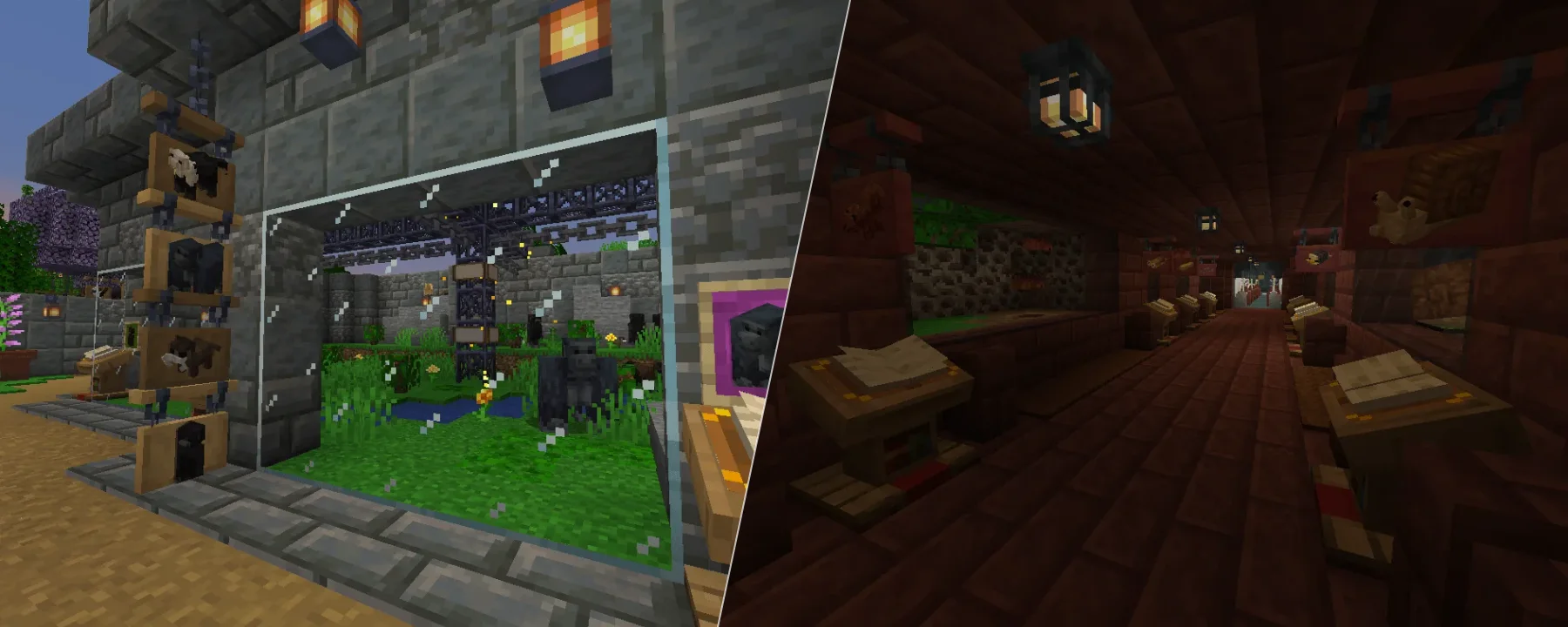 Menagerie - a zoo modpack — Menagerie - a zoo modpack screenshots 1–2
