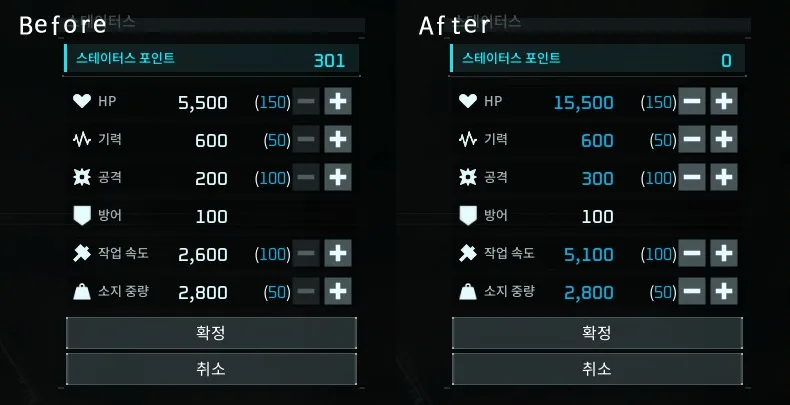 Status Point No Limit — Remove 50 Limit