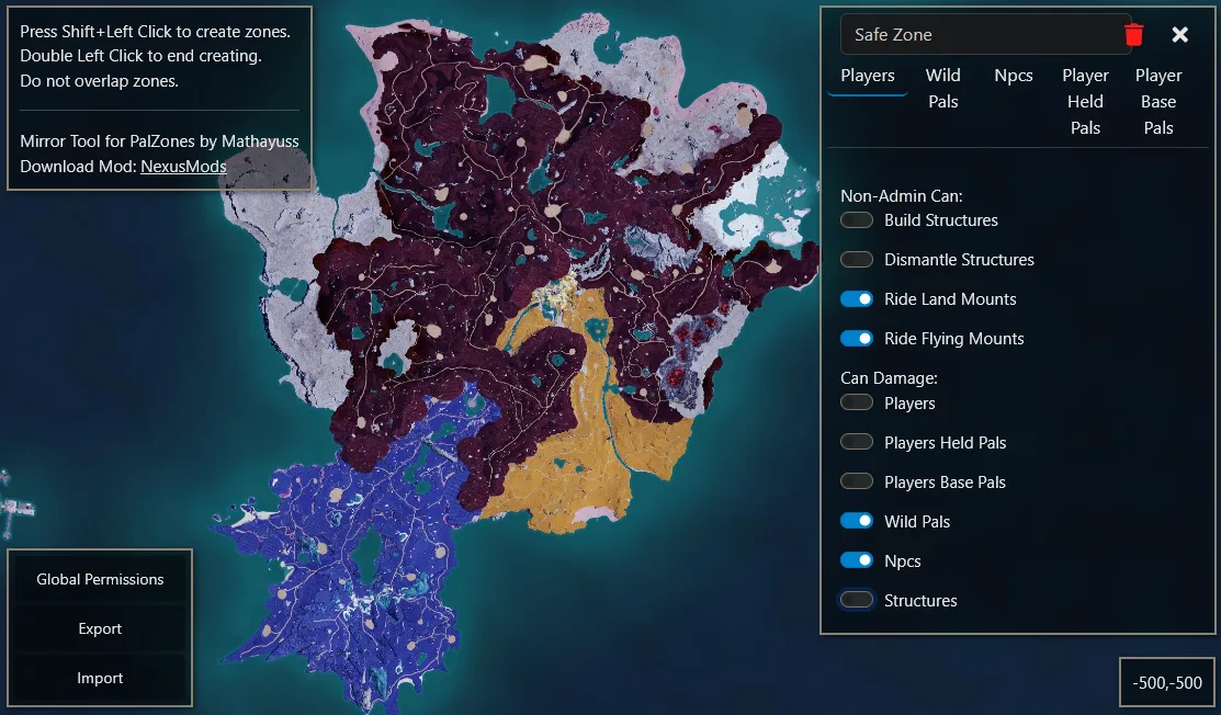 PalZones — PalZones screenshot