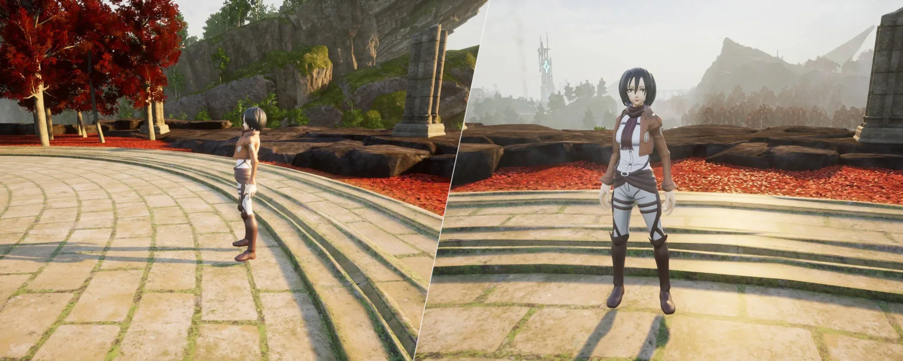 Play as Mikasa  — Play as Mikasa  screenshots 1–2