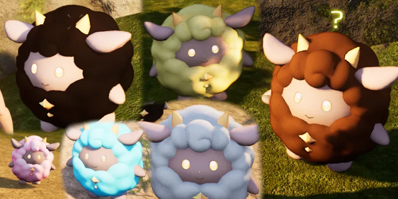 Ragundah's Pal Variants — Lamball Variants