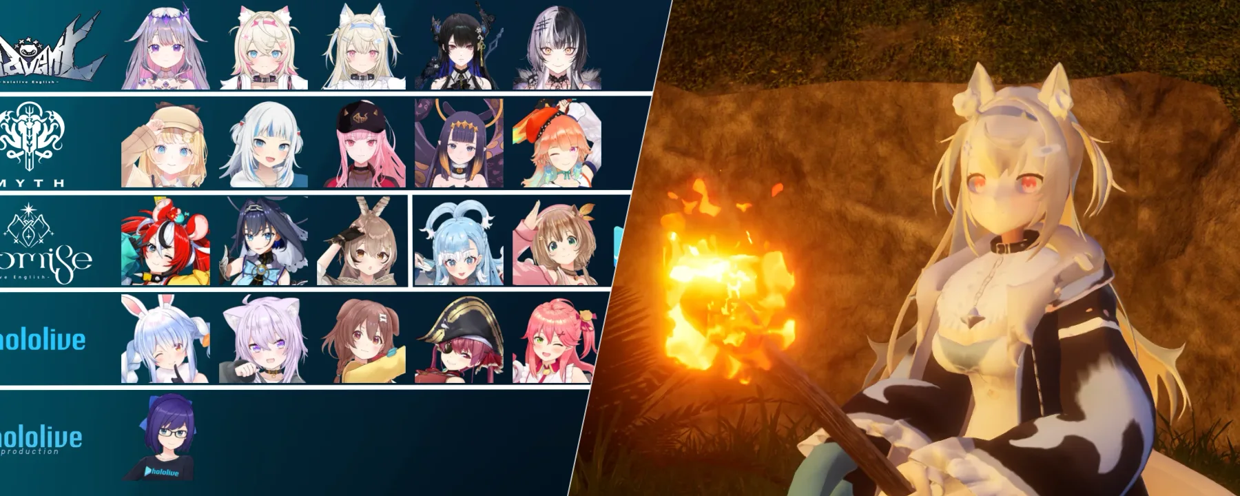 Hololive Member Player Swaps — Hololive Member Player Swaps screenshots 1–2