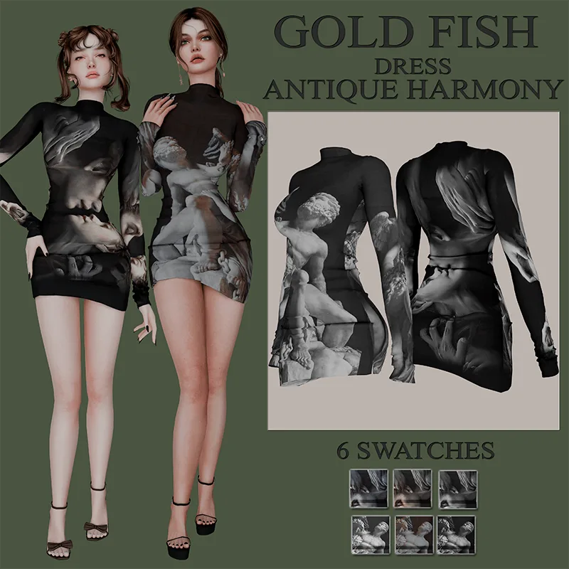 GolsFish  dress Antique Harmony — GolsFish  dress Antique Harmony screenshot