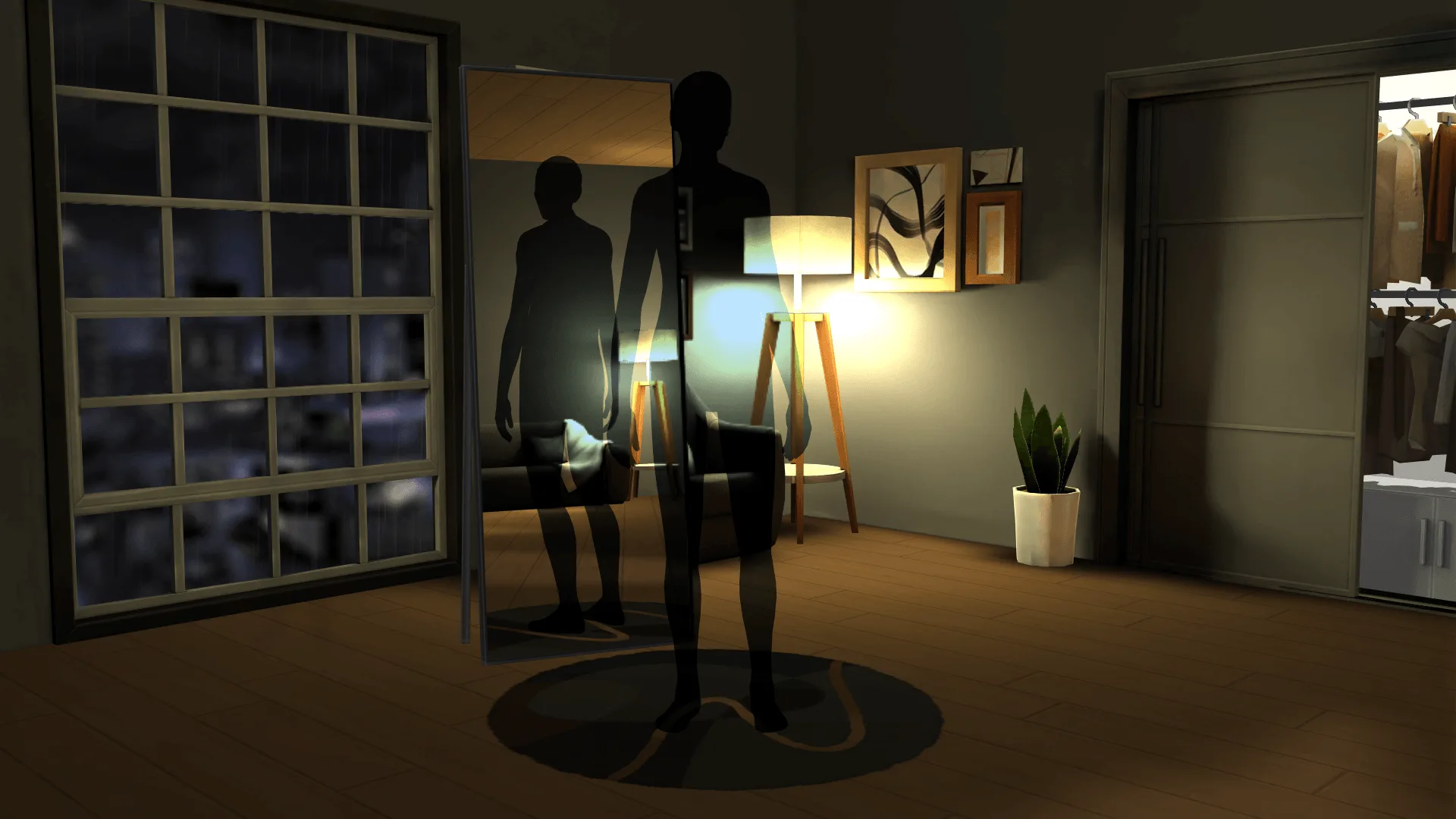 Rainy Night (CAS Background) screenshot 1