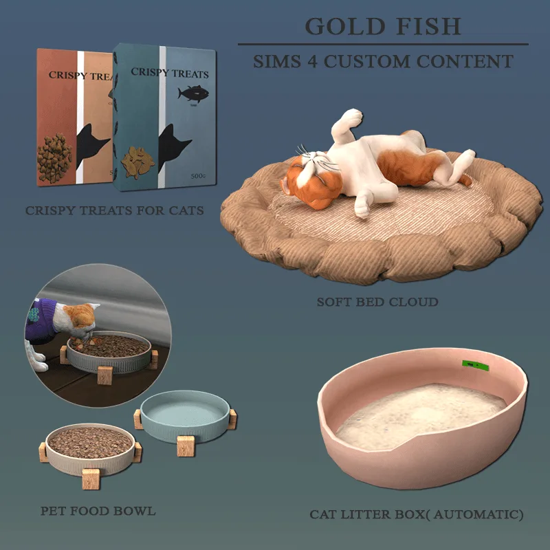 GoldFish Set for a cat — GoldFish Set for a cat screenshot