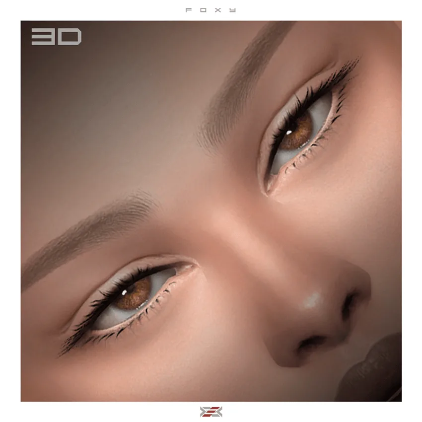 LEXEL - Foxy (3D eyelashes) — LEXEL - Foxy (3D eyelashes) screenshot