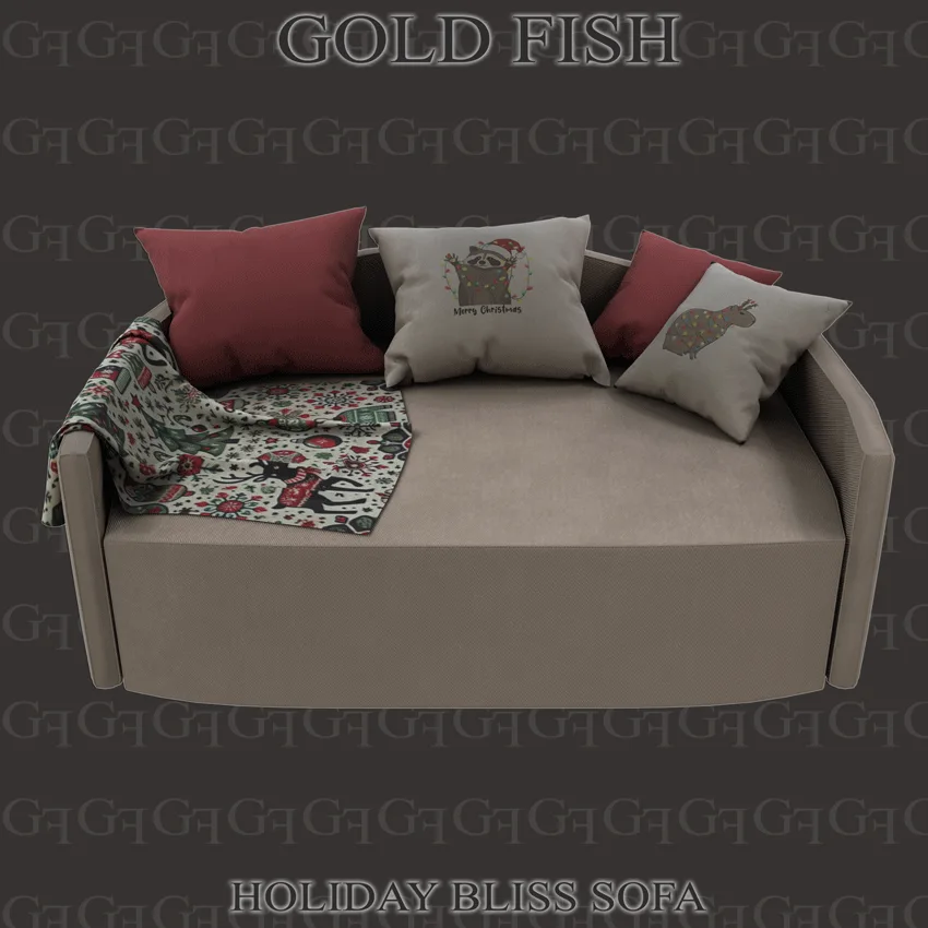 GoldFish Holiday Bliss Sofa — GoldFish Holiday Bliss Sofa screenshot