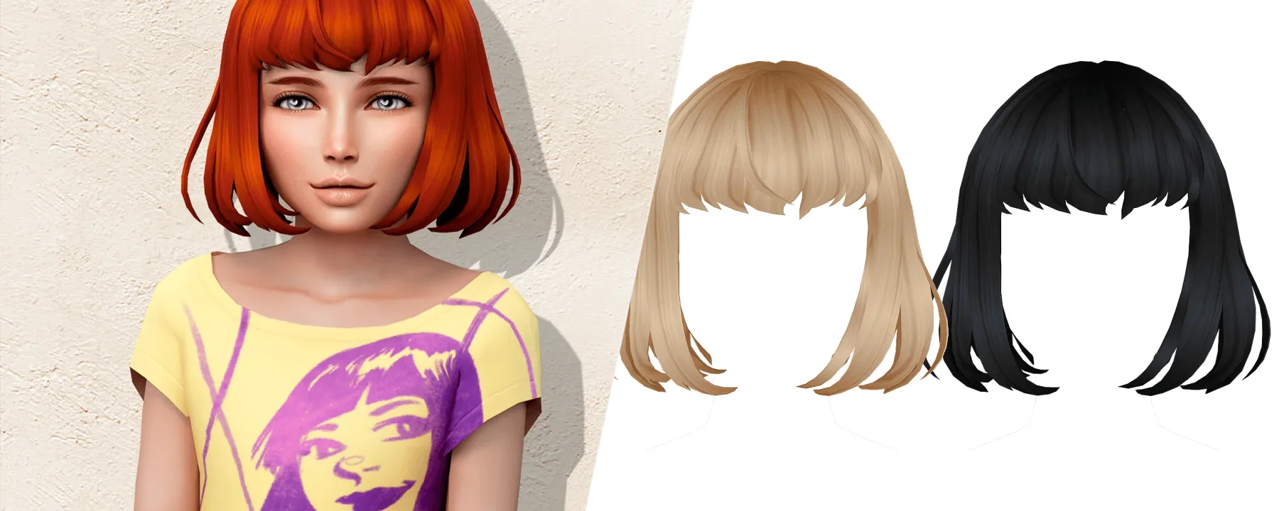 Aurum - Milaya hairstyle (kids) — Aurum - Milaya hairstyle (kids) screenshots 1–2