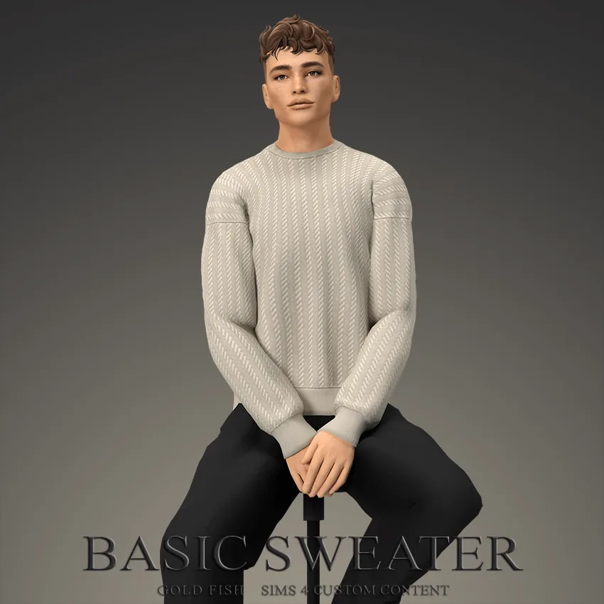 GoldFish Basic Men's Sweater — GoldFish Basic Men's Sweater screenshot