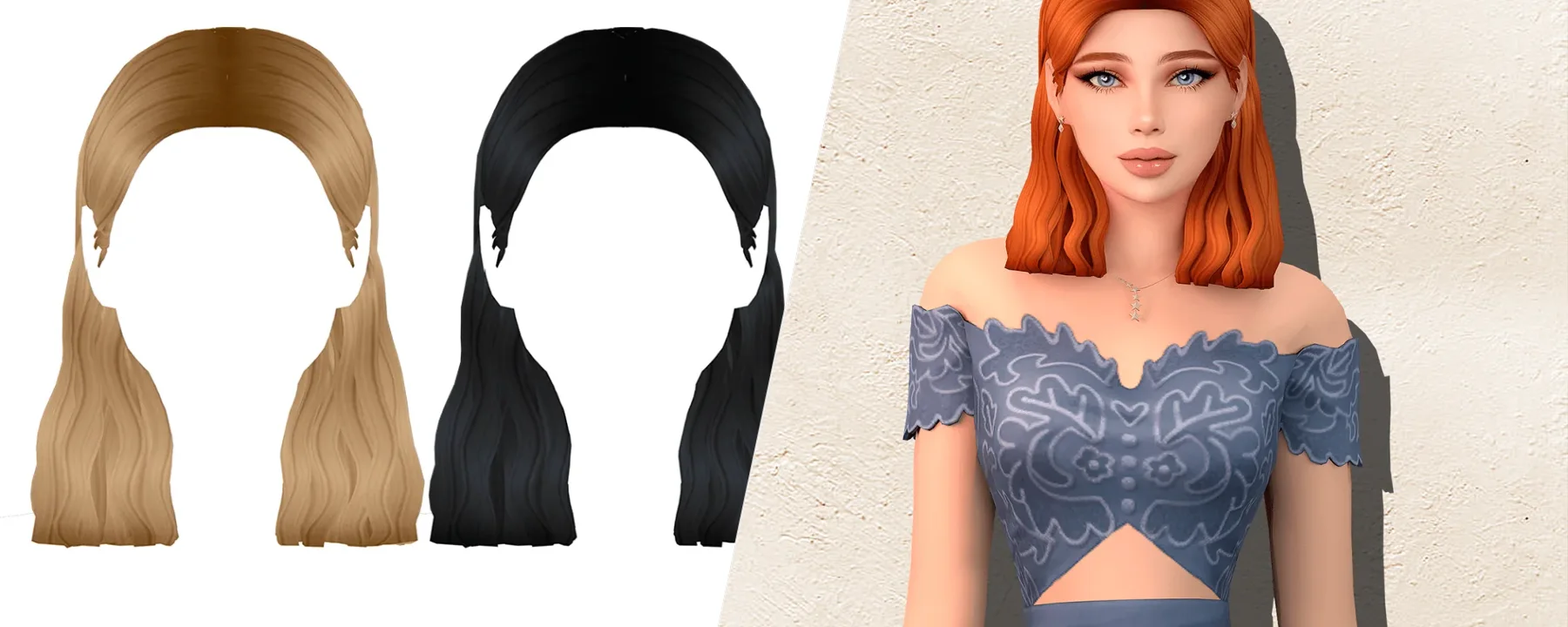 Aurum - Maggy hairstyle — Aurum - Maggy hairstyle screenshots 1–2