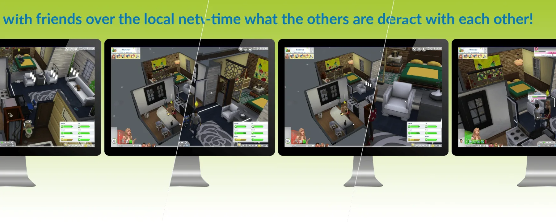 Sims 4 Multiplayer Mod (S4MP) — Sims 4 Multiplayer Mod (S4MP) screenshots 1–3