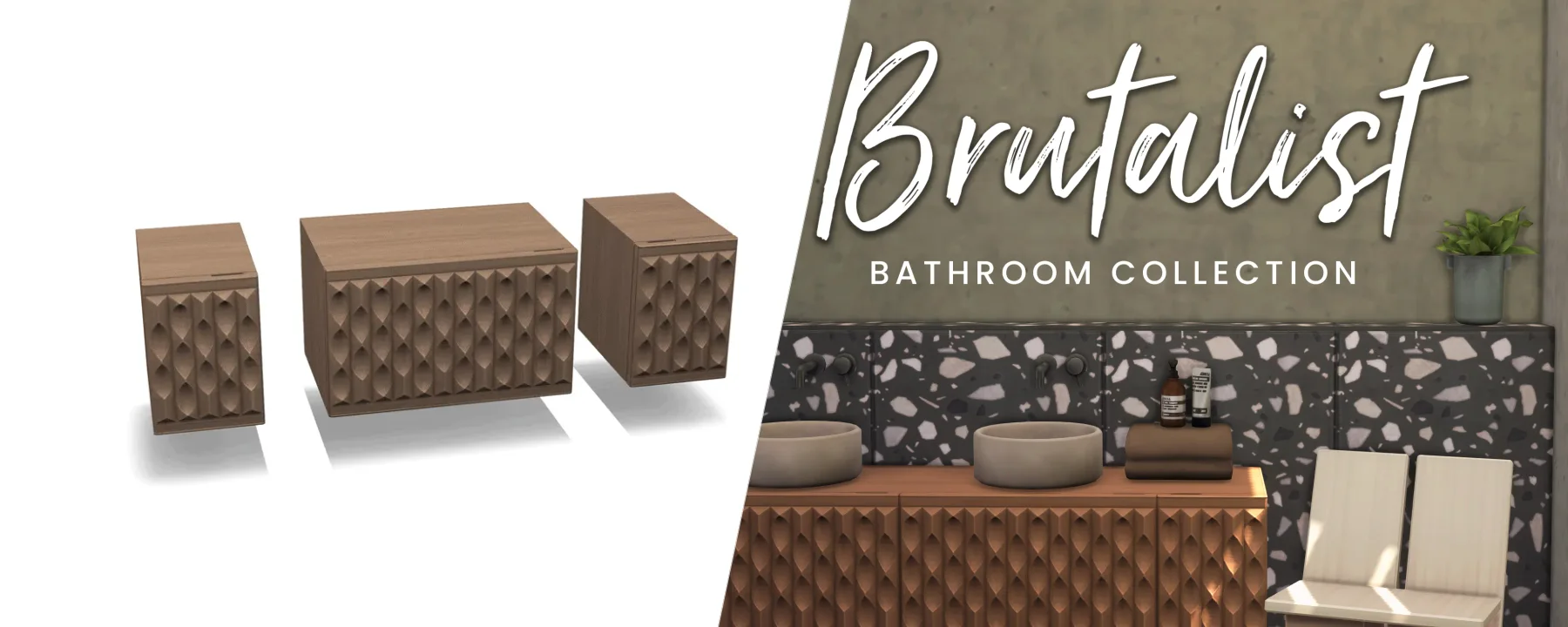 Brutalist Bathroom — Brutalist Bathroom screenshots 1–2