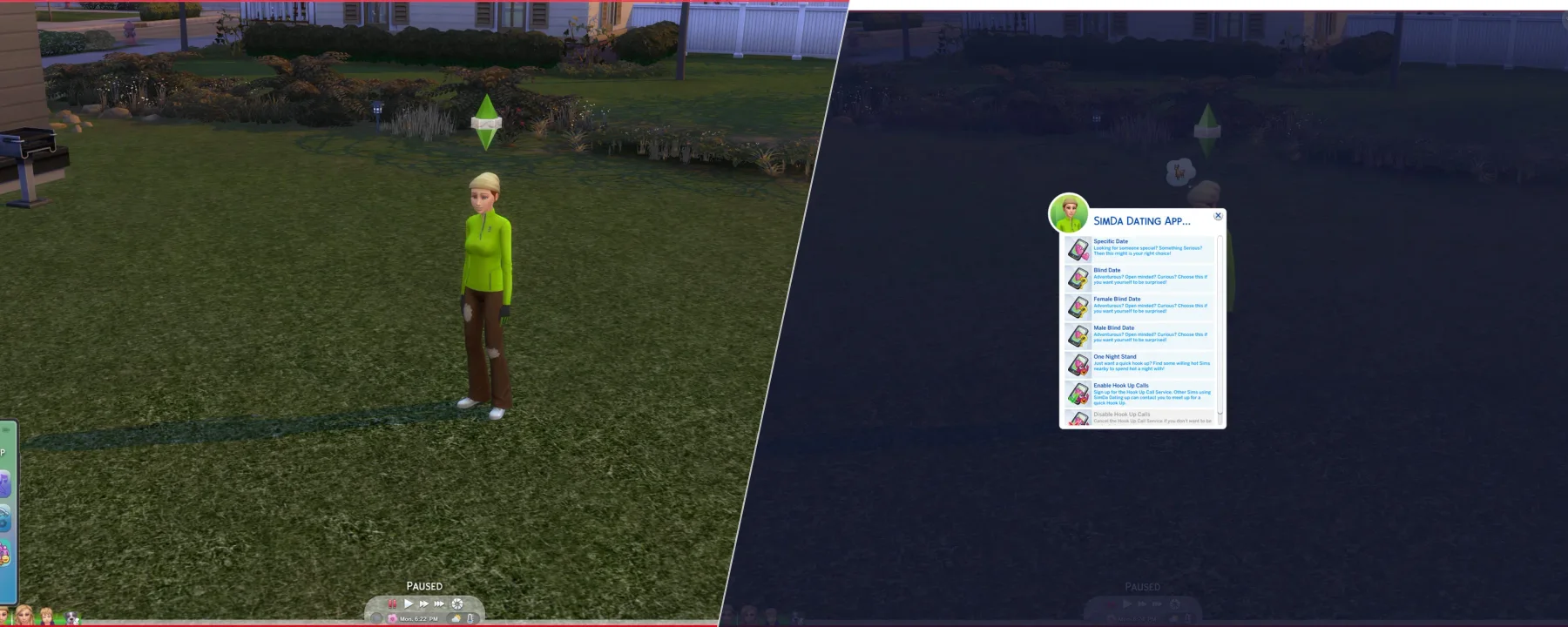 SimDa Dating App — SimDa Dating App screenshots 1–2