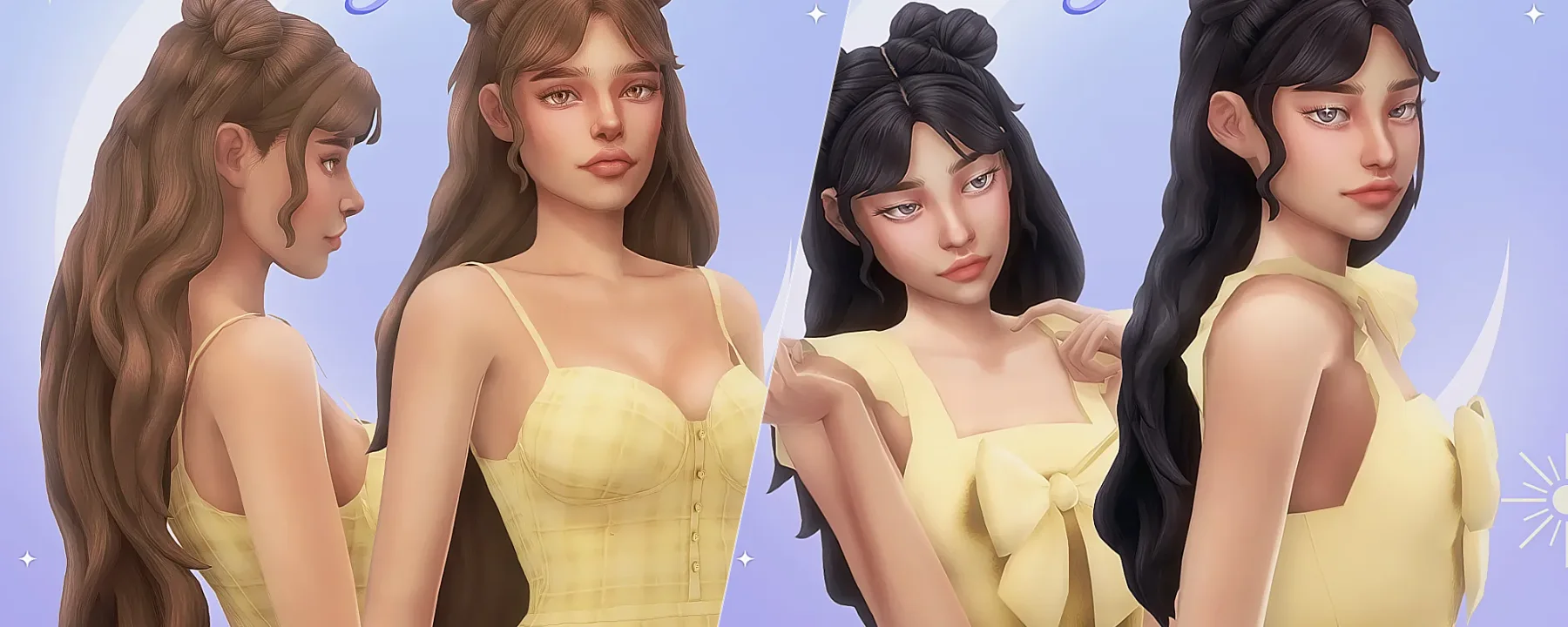 Luna hair — Luna hair screenshots 1–2