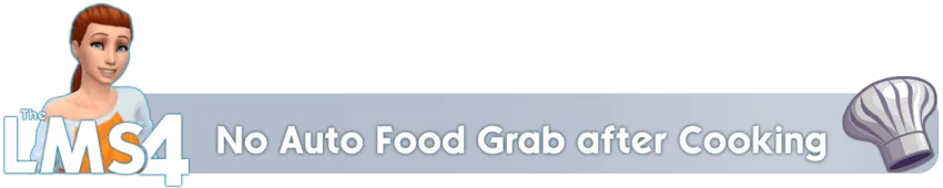 No Auto Food Grab after Cooking — No Auto Food Grab after Cooking screenshot