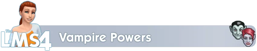 Vampire Powers | “Be able to eat Human Food”, “Enable own Mirror Reflection”, “Stop Hissing” and more — Vampire Powers | “Be able to eat Human Food”, “Enable own Mirror Reflection”, “Stop Hissing” and more screenshot