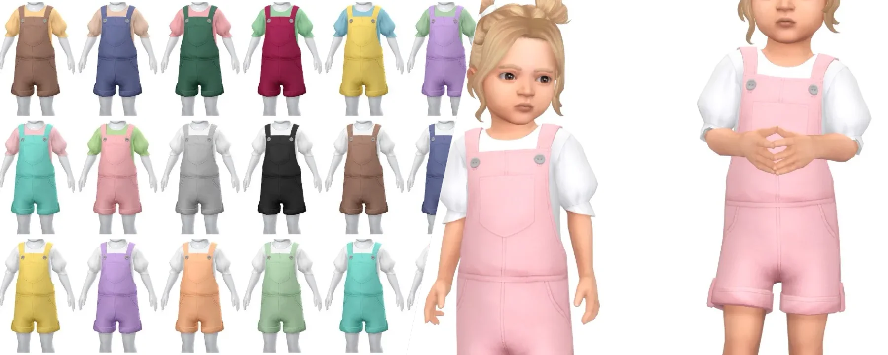 DELILAH - toddler overalls — DELILAH - toddler overalls screenshots 1–2