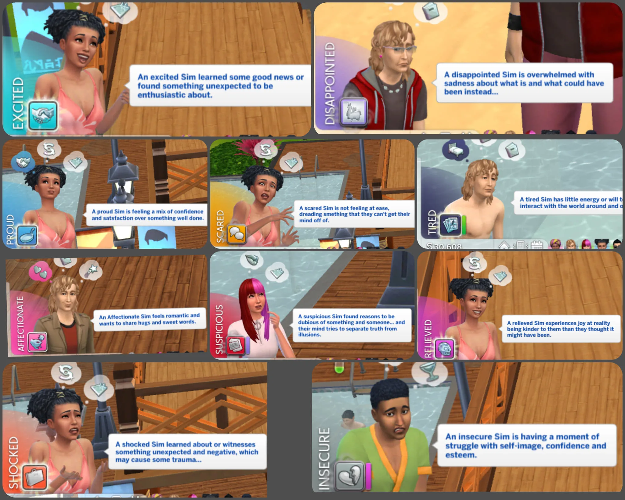 Mood Pack: New Moods for your Sims — Title Image