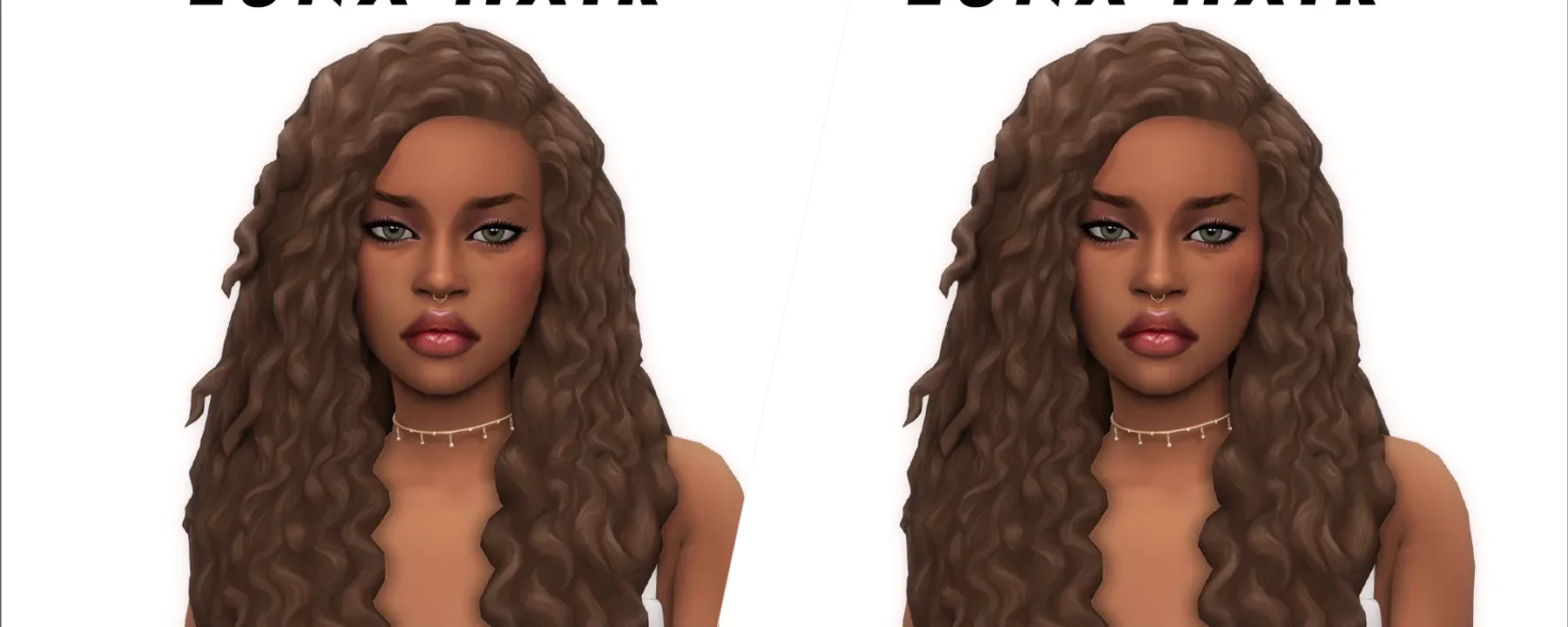 Luna Hair - Aretha — Luna Hair - Aretha screenshots 1–2