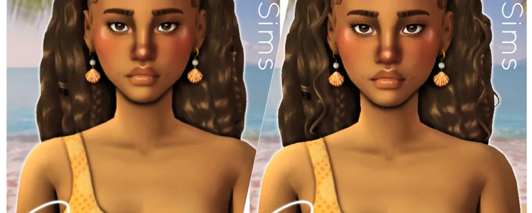 GegeSims - Serena Hair — GegeSims - Serena Hair screenshots 1–2