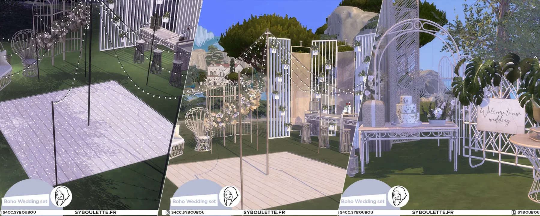 Boho wedding set part 2 (2022) — Boho wedding set part 2 (2022) screenshots 1–3