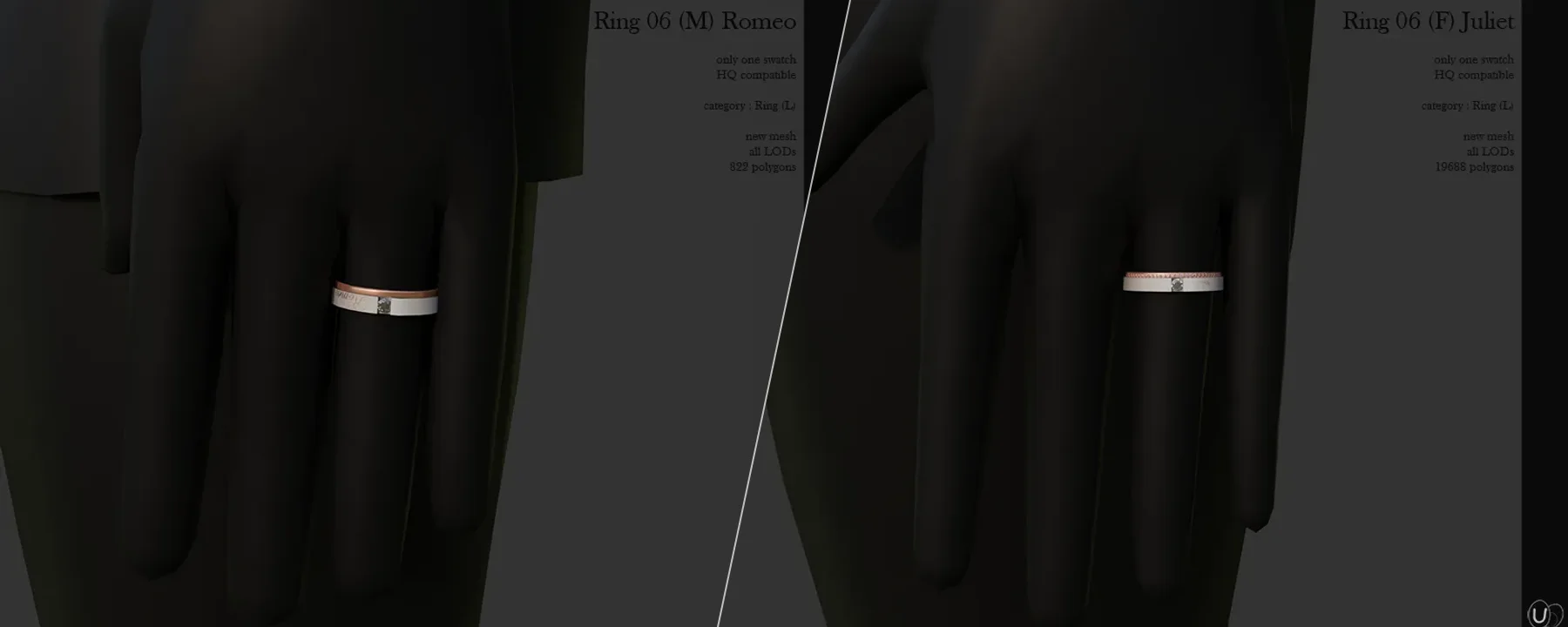R&J couple ring Set — R&J couple ring Set screenshots 1–2
