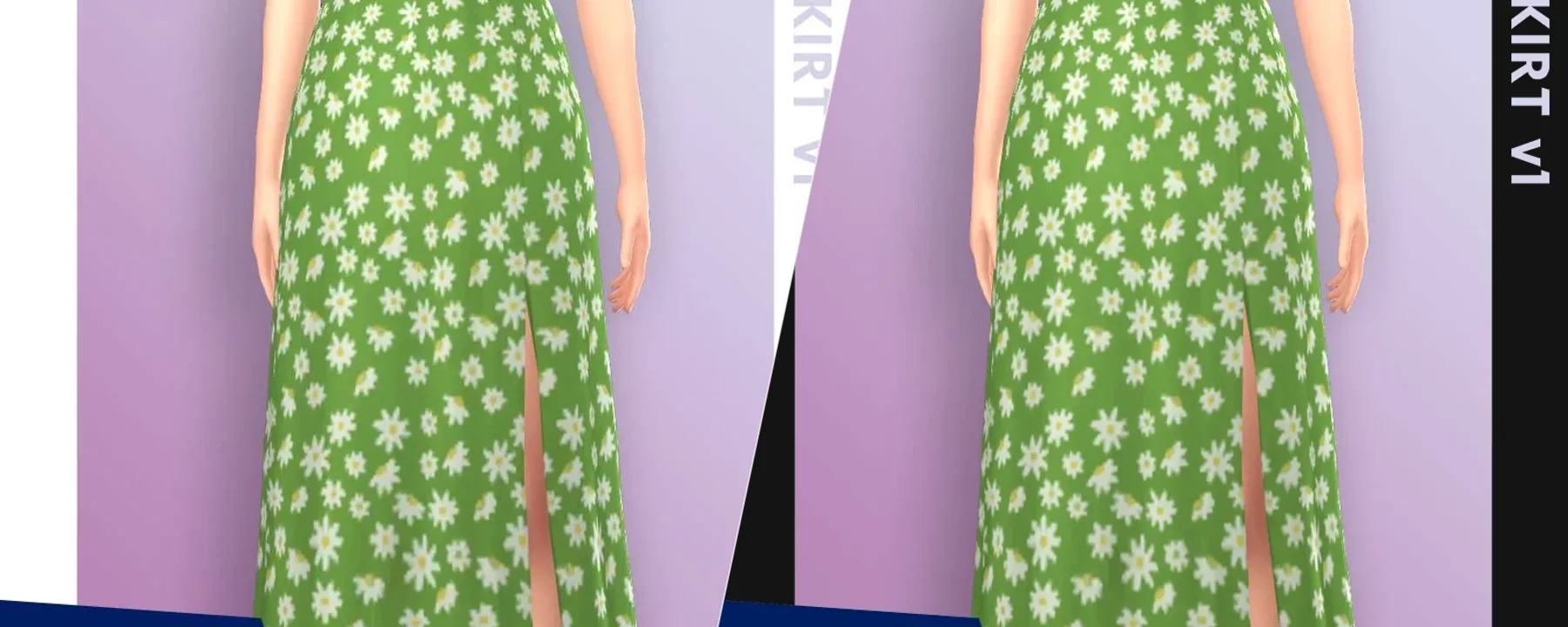 QICC - Sam Skirt with Floral Pattern — QICC - Sam Skirt with Floral Pattern screenshots 1–2