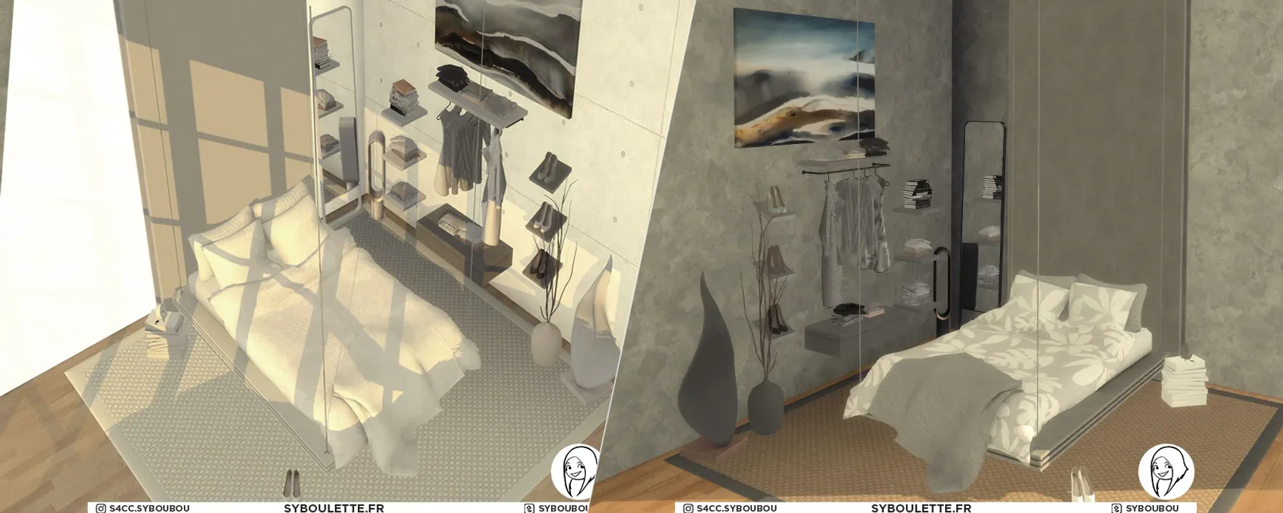 Agnes bedroom (2022) — Agnes bedroom (2022) screenshots 1–2