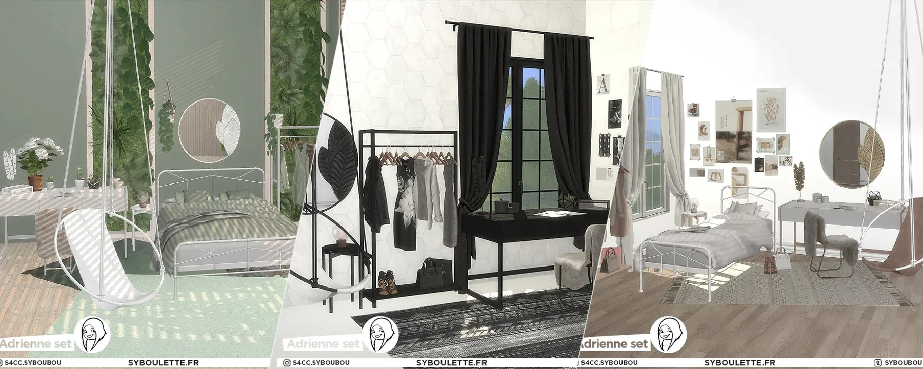 Adrienne bedroom set (2021) — Adrienne bedroom set (2021) screenshots 1–3
