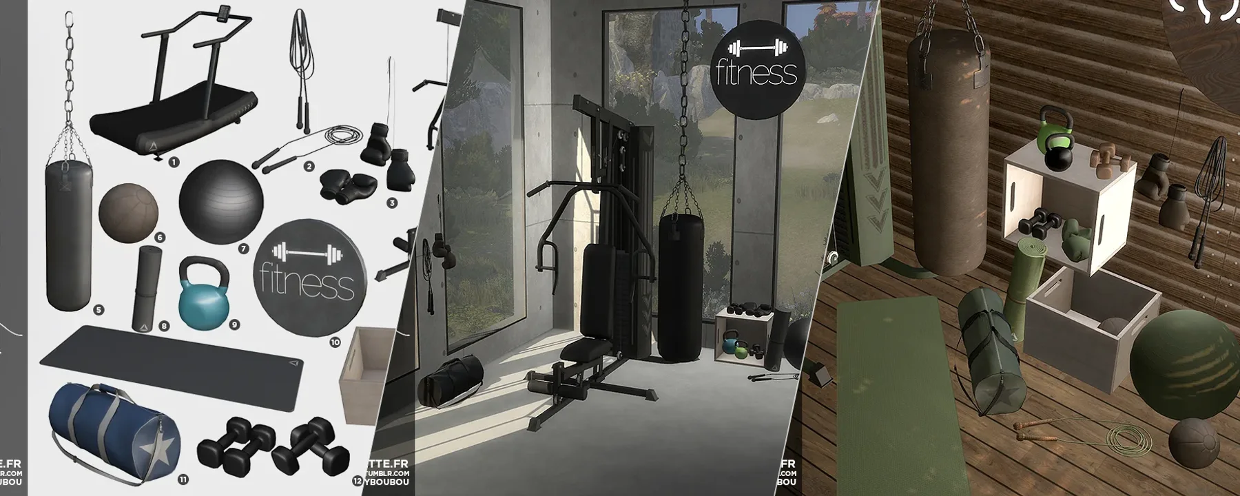Fitness set (2021) — Fitness set (2021) screenshots 1–3