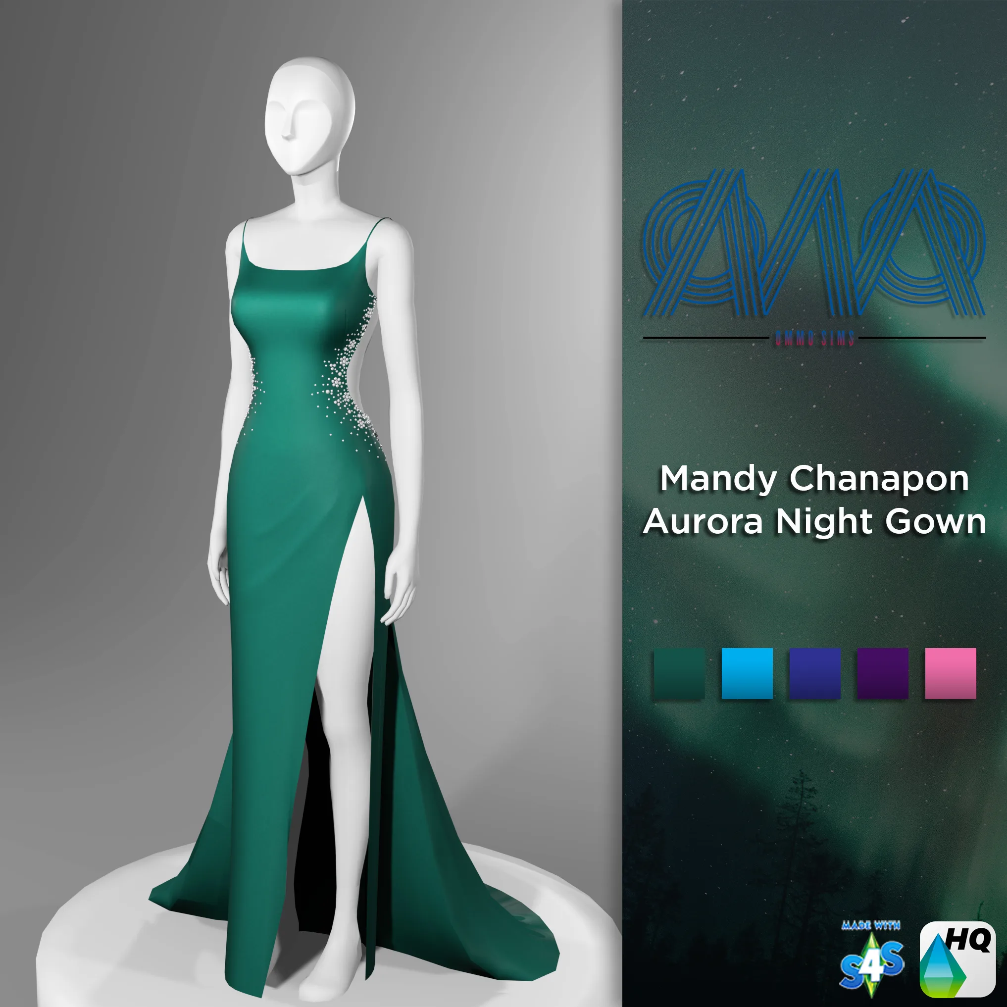 Mandy Chanapon - Aurora Night Gown screenshot 1