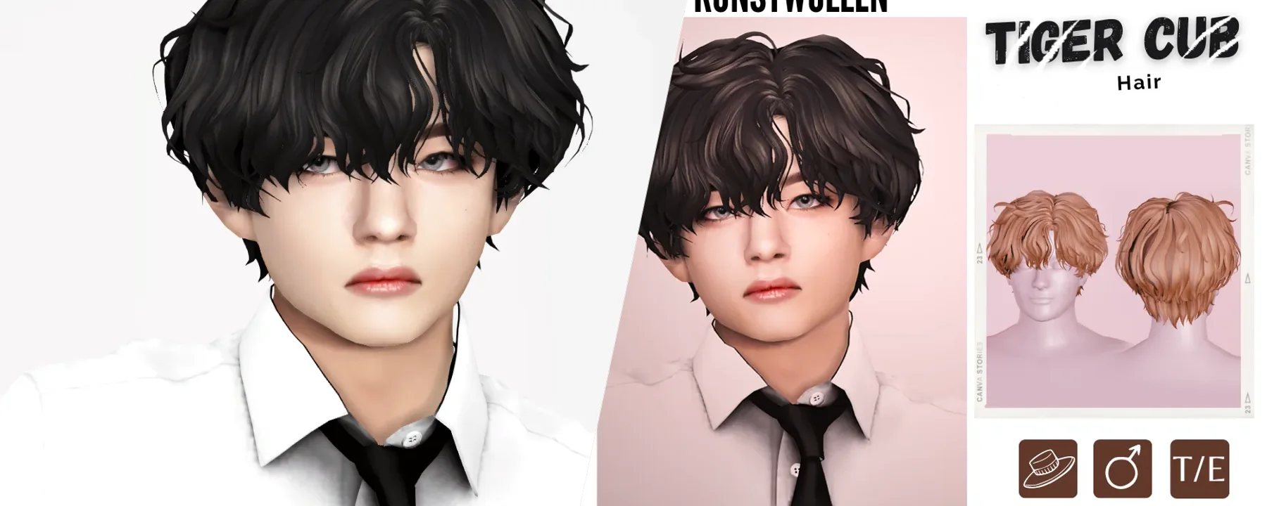 Tiger cub hair — Tiger cub hair screenshots 1–2
