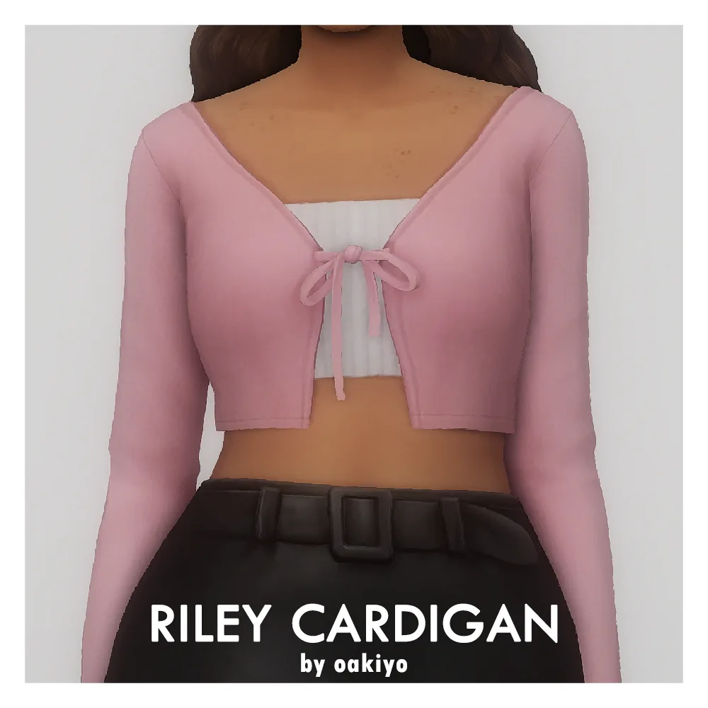 oakiyo - Riley Cropped Cardigan — Riley Cropped Cardigan